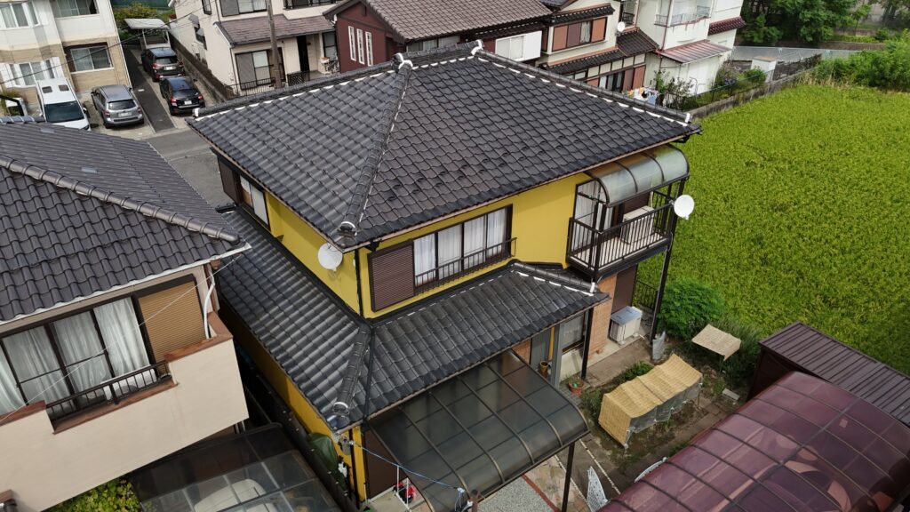 葺き替え工事のビフォーアフター(工事前の状態)