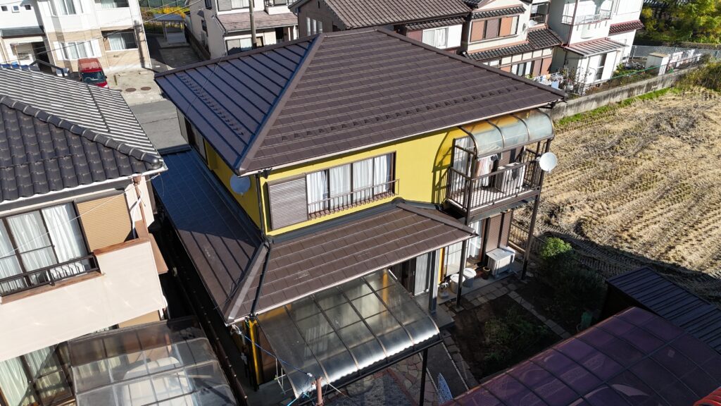 葺き替え工事のビフォーアフター(工事後の状態)