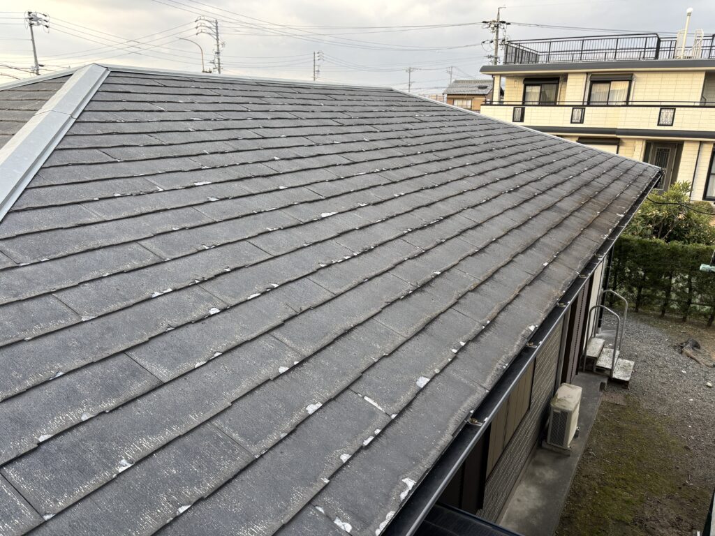 経年劣化で傷んでしまったパミール屋根