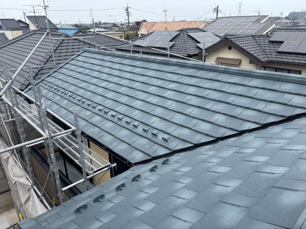 ROOGAへの葺き替え工事が完了しました。